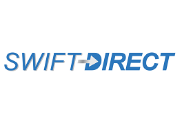 SWIFT DIRECT logo in blue